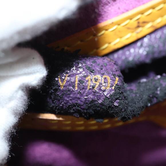 LOUIS VUITTON Epi Mabillon Backpack Yellow M52239 - Picture 12 of 16